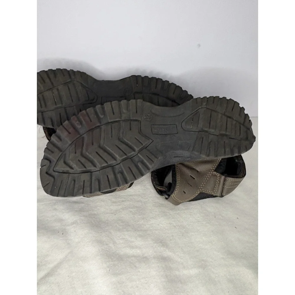 Land Shark Sport Sandals Men's Size‎ 12 Hook-and-Loop Adjustable Strap Open Toe